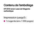 HP 201A Magenta – Toner HP LaserJet d’origine (CF403A) – Image 6
