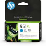 HP 951XL Cyan – Cartouche d’encre grande capacité HP d’origine (CN046AE)