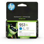 HP 951XL Cyan – Cartouche d’encre grande capacité HP d’origine (CN046AE) – Image 2