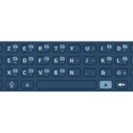 ALCATEL LUCENT ENTERPRISE - ALE-100 Magnetic Alphabetic Keyboard AZERTY for ALE-300/400/500