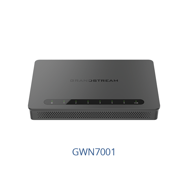 Grandstream GWN7001 Routeur 6xGbE LAN/WAN DPI