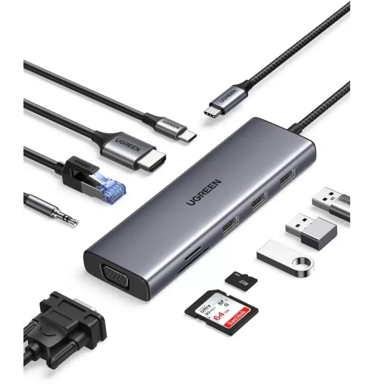 HUB UGREEN USB-C 10 EN 1 (15601)