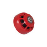 Avertisseur sonore + flash adressable alimenté par boucle – rouge