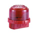 Sirène incendie conventionnelle FirePlus DB 24V DC rouge étanche IP65 – 32 tons (approuvée LPCB)
