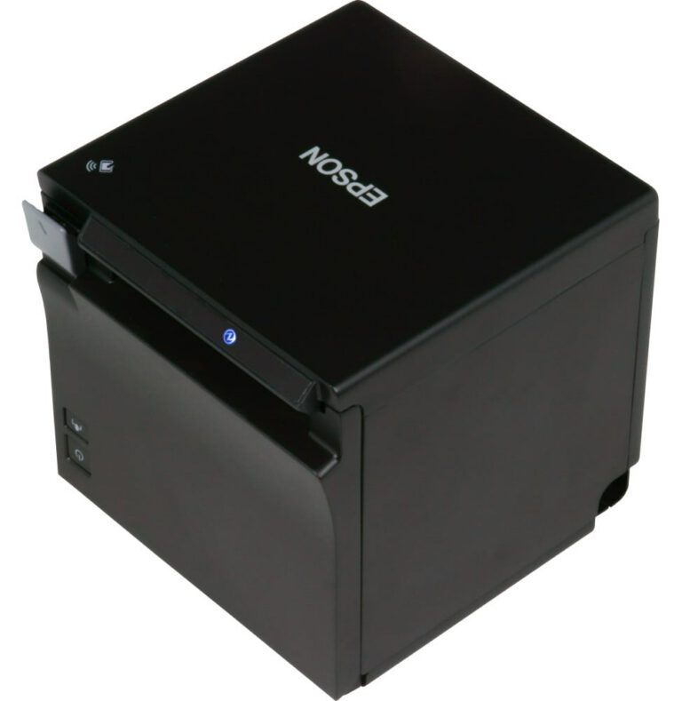 Imprimante de tickets Epson TM-m30II (112): USB + Ethernet + NES + BT, Black, PS, EU (C31CJ27112) Noir