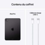 iPad Pro 11″ Wi‑Fi + Cellular – 256 Go, Noir sidéral (MVW13QA/A) – Image 3