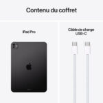 iPad Pro 11″ Wi‑Fi + Cellular – 256 Go, Noir sidéral (MVW13QA/A) – Image 4