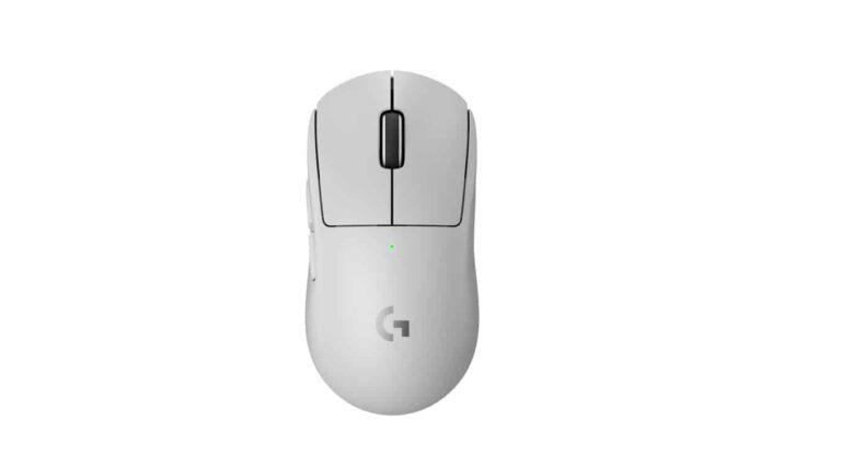 Souris gaming Logitech G Pro X Superlight 2 – Blanche, sans fil (910-006639)