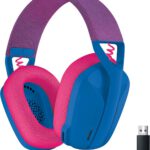 Casque gaming Bluetooth Ultra-Light Logitech G435 bleu (981-001062)