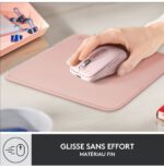 Tapis de Souris Logitech Studio Series – DARKER ROSE (956-000050) – Image 5