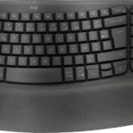 Logitech Wave Keys clavier RF sans fil + Bluetooth AZERTY Français Graphite (920-012286)