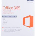 Microsoft Office 365 Personnel Français – 1 an (QQ2-00890)