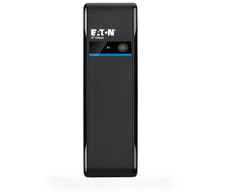Onduleur Off-line Eaton 3P Ellipse 3P700F – 420 W / 700 VA – 4 prises FR