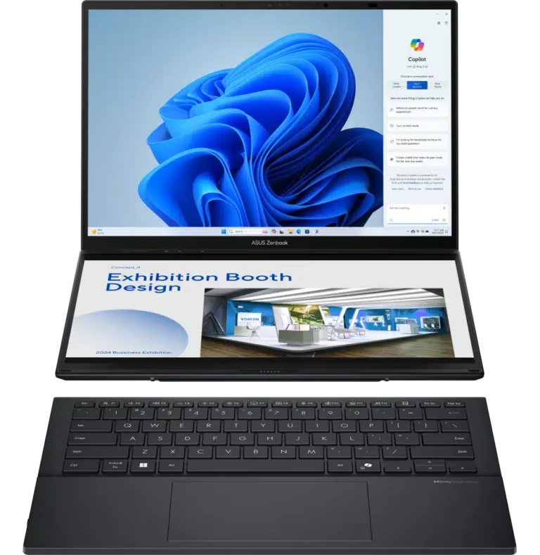 Ordinateur portable Asus Zenbook Duo UX8406CA – Ultra 9 (UX8406CA-PZ043W)