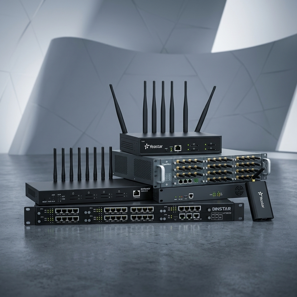 Passerelles VoIP (FXS/FXO/GSM)