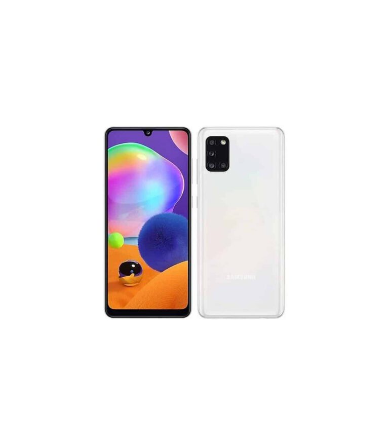 Smartphone Samsung Galaxy A31 – Blanc (SM-A515FZK)