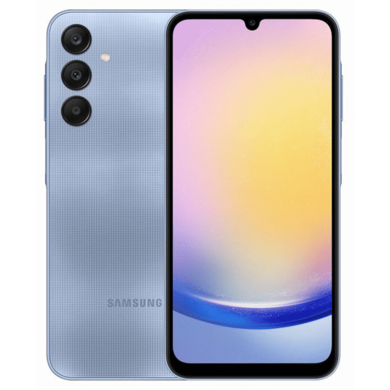 Smartphone Samsung Galaxy A25 – Bleu Clair (SM-A256ELBHMWD)