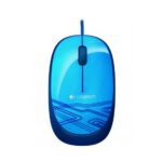 Souris Filaire Logitech M105 Bleu (910-003114)