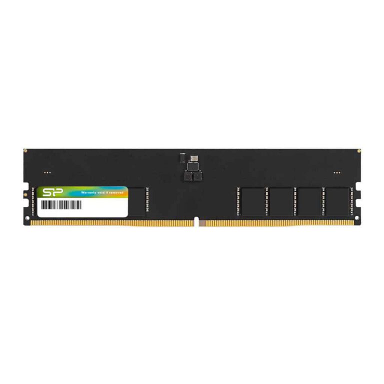 Barette de mémoire Silicon Power 16 Go – DDR5 4800 MHz UDIMM (SP016GBLVU480F02)