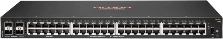 Switch Aruba 6100 48G 4SFP+ (JL676A)