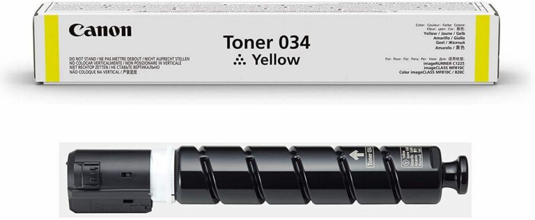 Canon 034 Jaune – Toner Canon d’origine (9451B001AA)