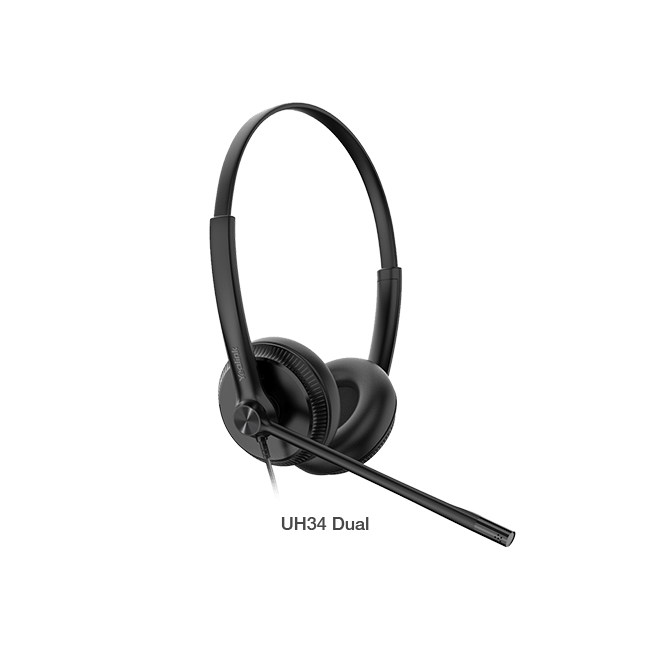 Yealink UH34 Casque USB Duo