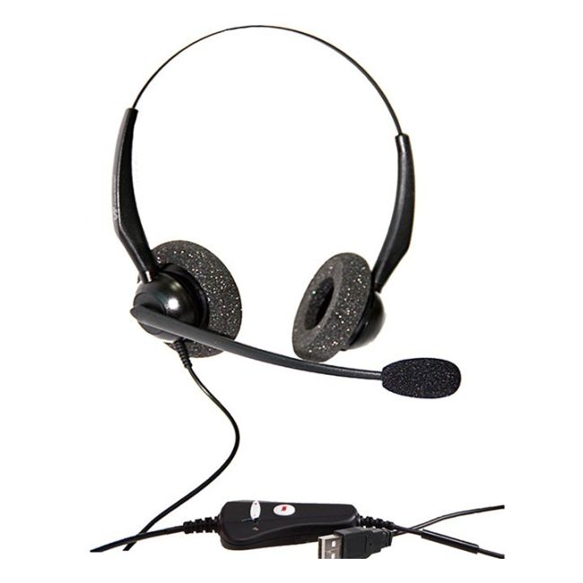VBeT VT2005 Casque USB Duo