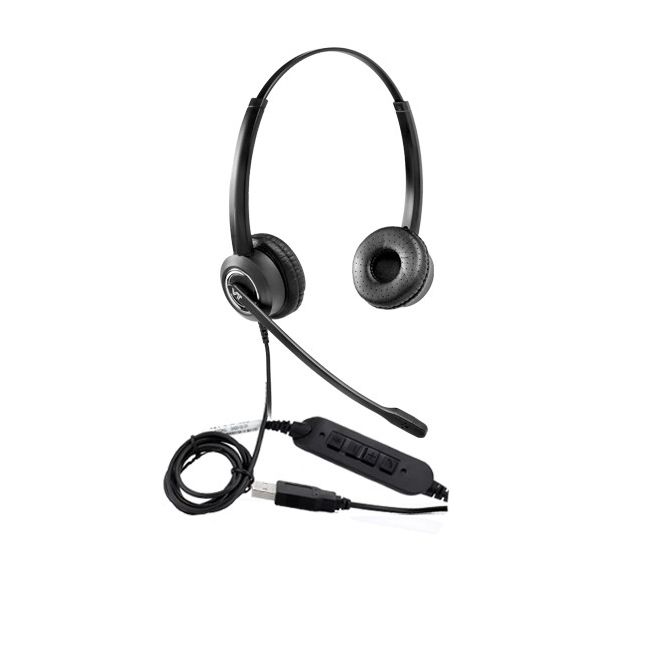 VBeT VT6300 Casque VoIP USB Duo