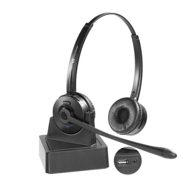 VBeT VT9602 Casque VoIP Bluetooth Duo