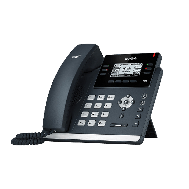 Yealink SIP-T42S Téléphone IP pour Skype for Business