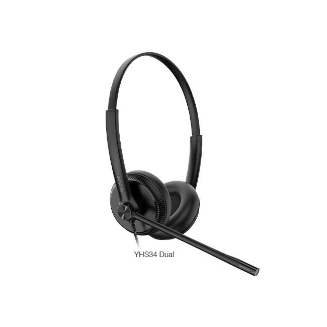 Yealink YHS34 Casque VoIP Duo